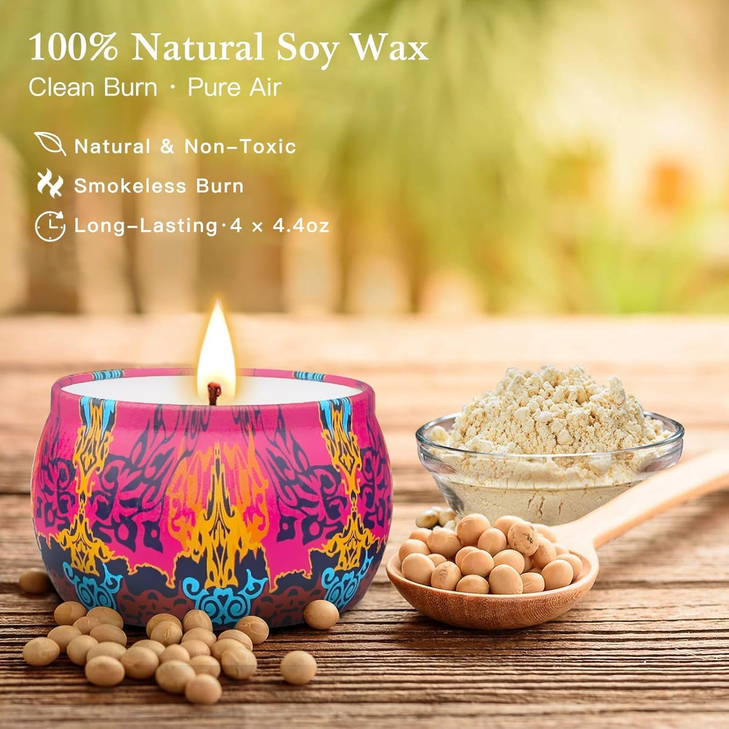 Blissful Aromatherapy Candles Set
