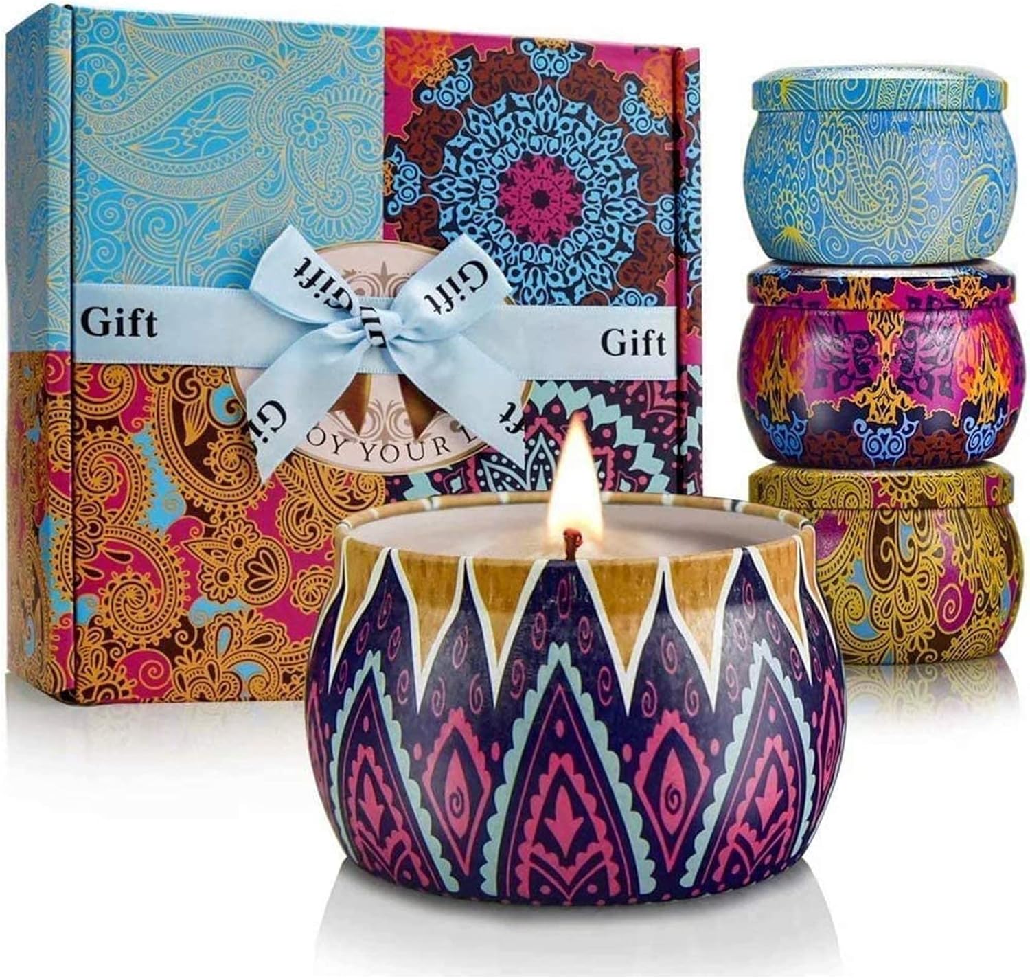 Blissful Aromatherapy Candles Set